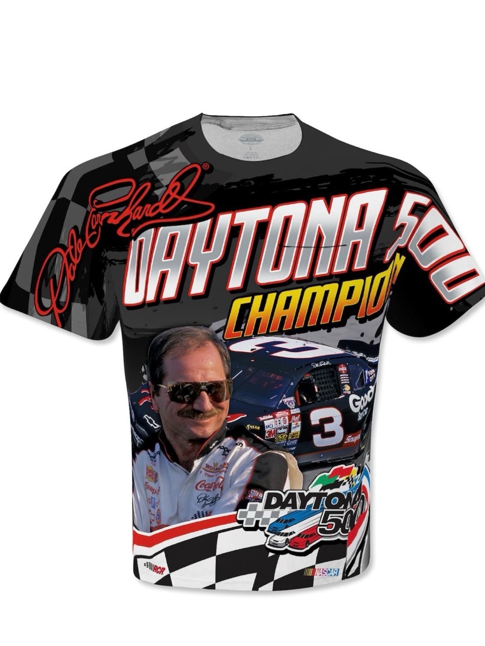 NASCAR Dale Earnhardt Daytona 500 Legends T-Shirt size 2XL